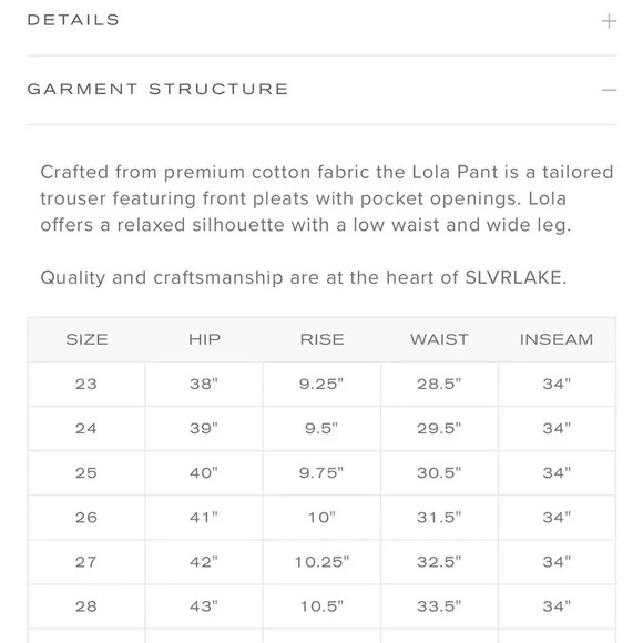 NWOT SLVRLAKE Lola Chino Pants Smokey Aloe Women’s Size 26 - Picture 5 of 9